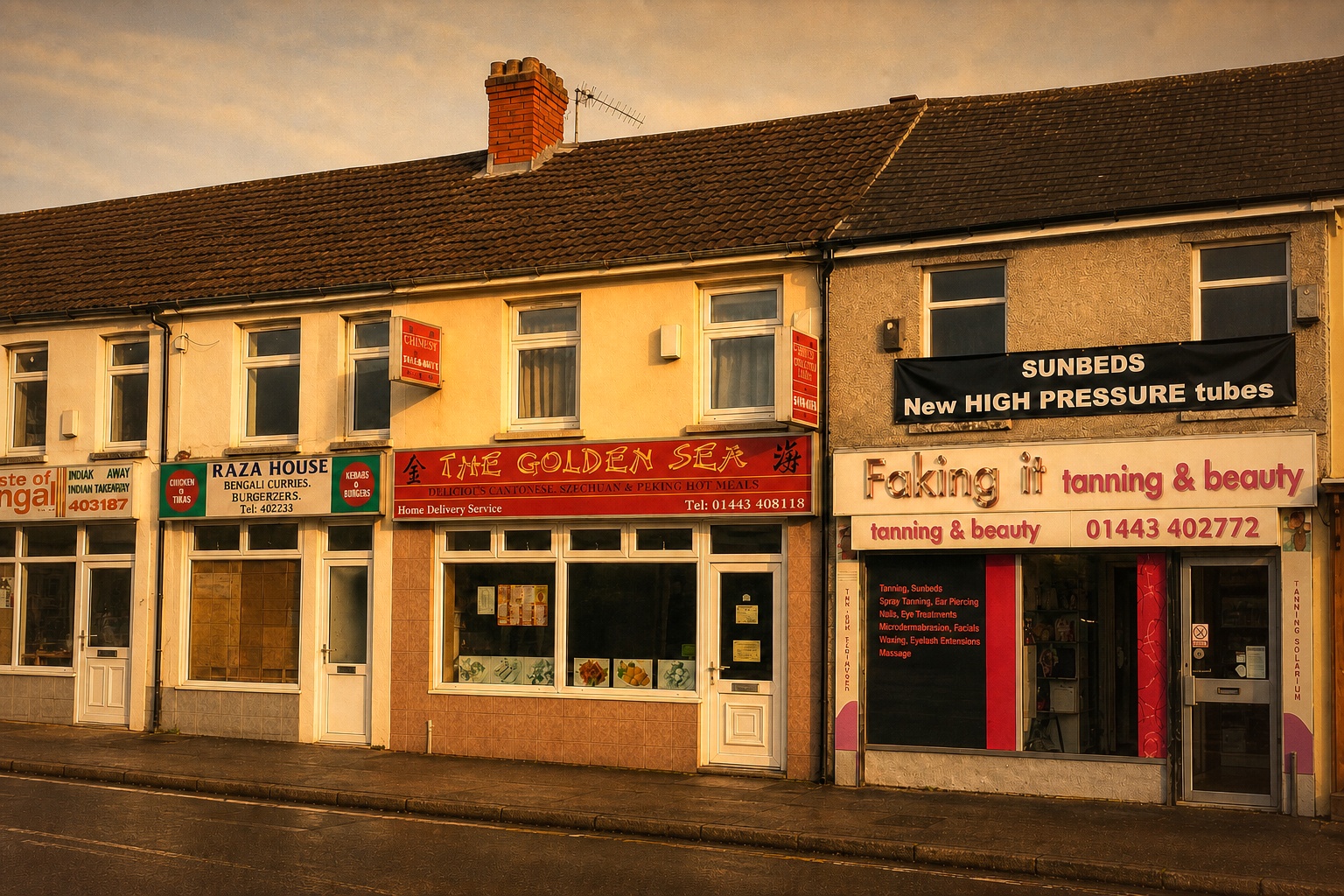 Golden Sea Chinese Takeaway — 121 Broadway, Treforest